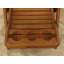 Afrin Dakota Fields Bar Cart with Solid Wood Outer Material