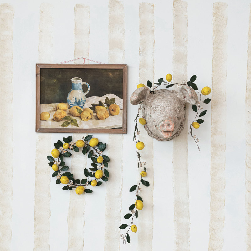 Citrus Charm Framed Wall Art