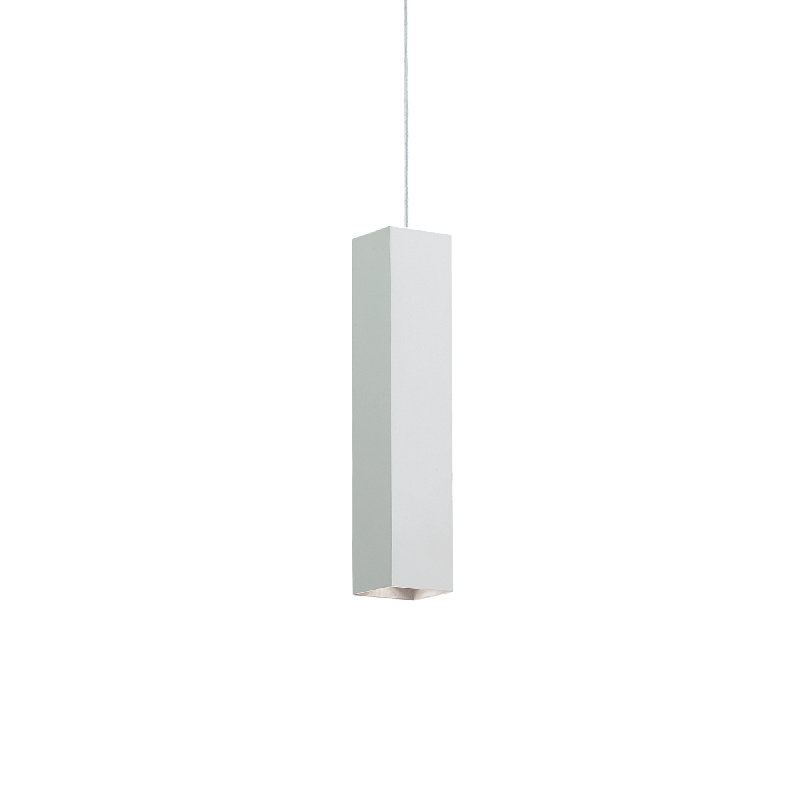 Straughter 1 - Light Cylinder Pendant, White