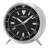 QXE065KLH Heritage Design Clock, Black-87058288
