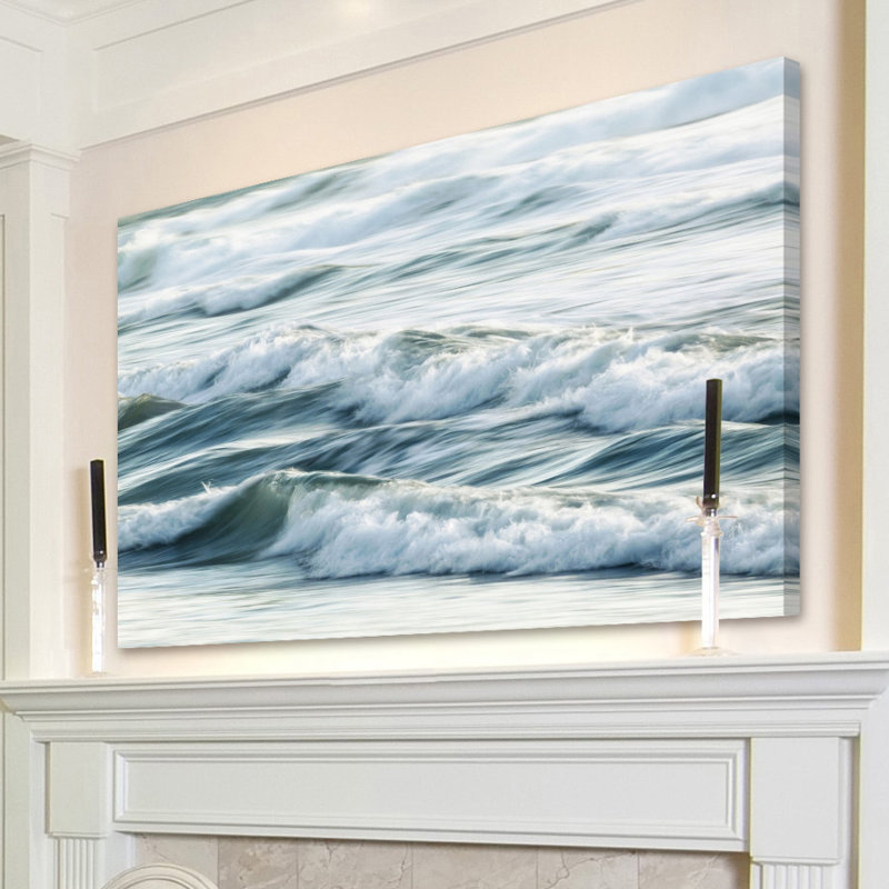Reproduction d’art sur toile tendue "chevauchanting in" par morgan j hartley, H 40 po x l 60 po x P 1,5 po