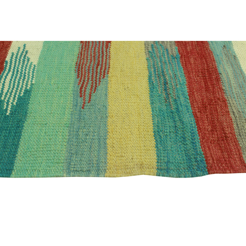Tapis vert Winchester Kilim Jory