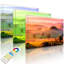 Beautiful Misty Tuscany Landscape by No - Wrapped Canvas Print-49671696-49671695