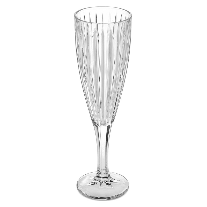 Elvecius 180 ml Crystal Flute Set