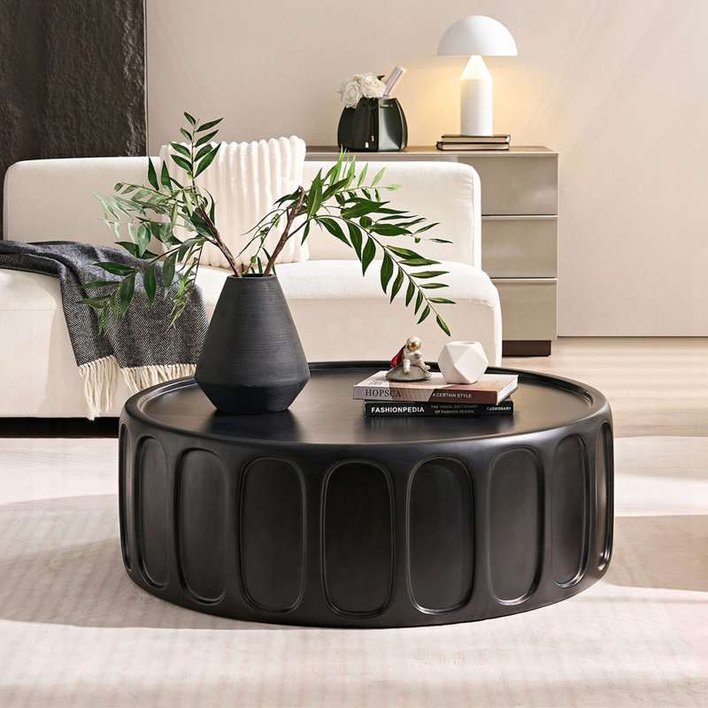 Table basse ronde