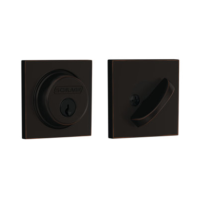 Single Cylinder Deadbolt with Collins Trim