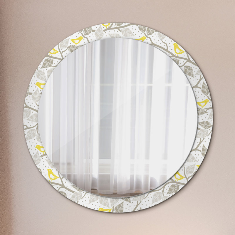 Huldar Glass Flat Wall Mirror