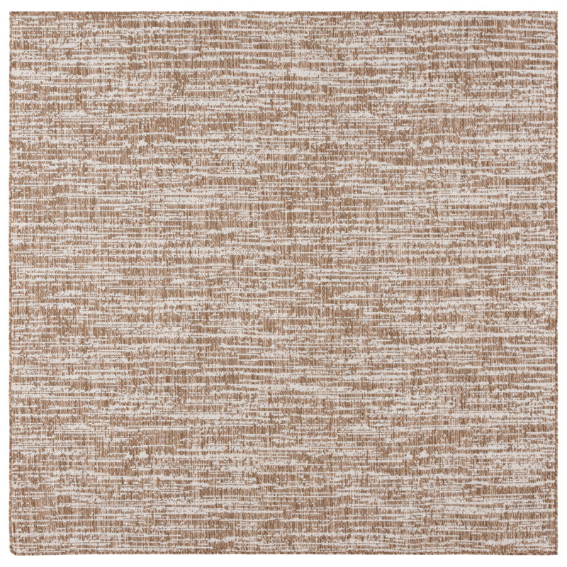 Tapis abstrait Chanlee Performance Performance, Carré 6 pi 7 po