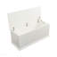 Coffre de rangement coffre, boîte en bois à plateau relevable pour meubles de rangement de banc d'entrée, blanc-956654505