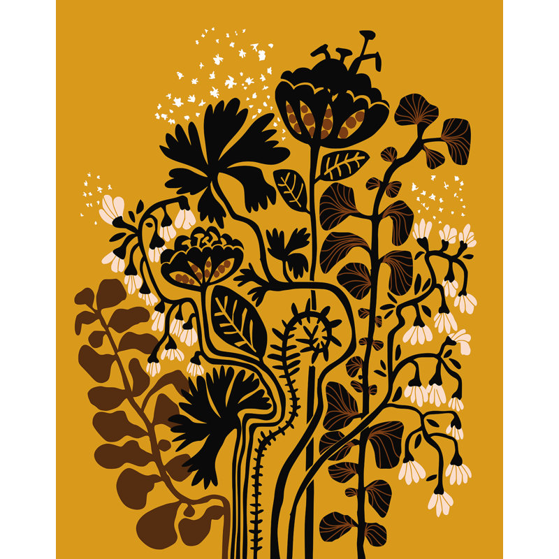 Jour d'automne du jardin de Stockholm, H 21,75 po x l 17,75 po