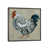 Toile avec cadre rustique foncé
