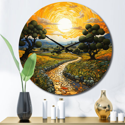 Horloge murale Vangogh