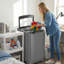 Machine à laver compacte 2 en 1 avec essoreuse - capacité de 20 lb avec panneau de commande intelligent-121937314