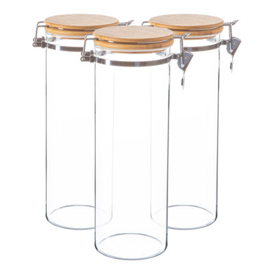 Glass Canister - Set of 6