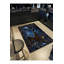 Tapis décoratif moderne à motif cosmique à motif d'étoiles et de galaxies-988794390