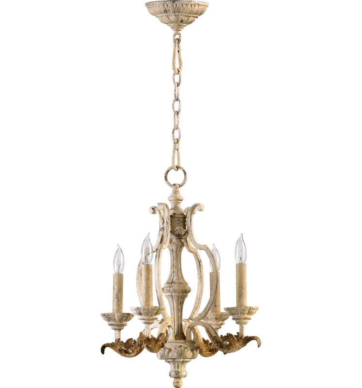 Pederson 4 - Light Dimmable Classic / Traditional Chandelier