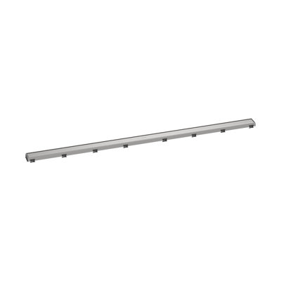 Hansgrohe RainDrain Match garniture zéro / tuile 59 1/8 po avec cadre réglable en hauteur