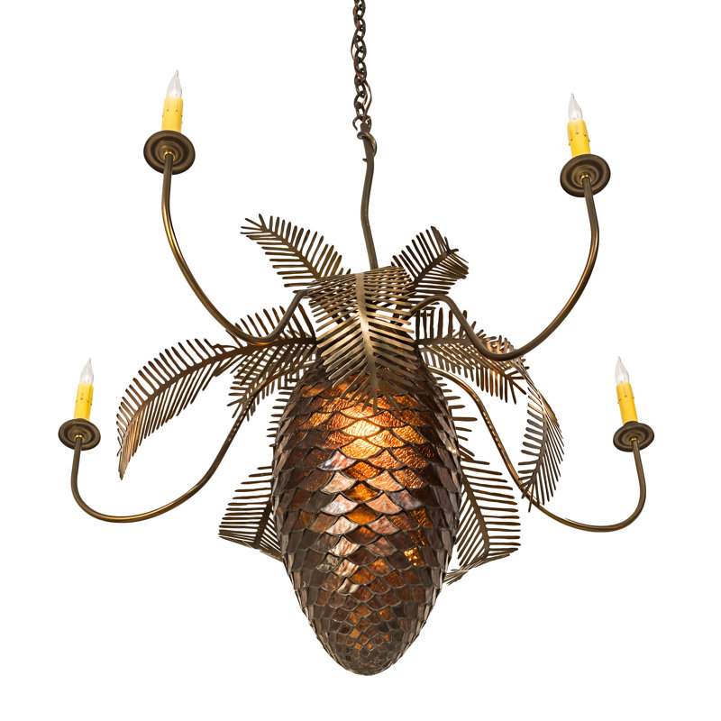 Campbell 6 - Light Chandelier