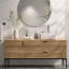 Lavabo de salle de bain rectangulaire en céramique 16X12