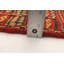 Tapis décoratif en laine de conception unique noué à la main new age kashkoli rouge foncé/vert 3 pi 3 po x 5 pi 1 po