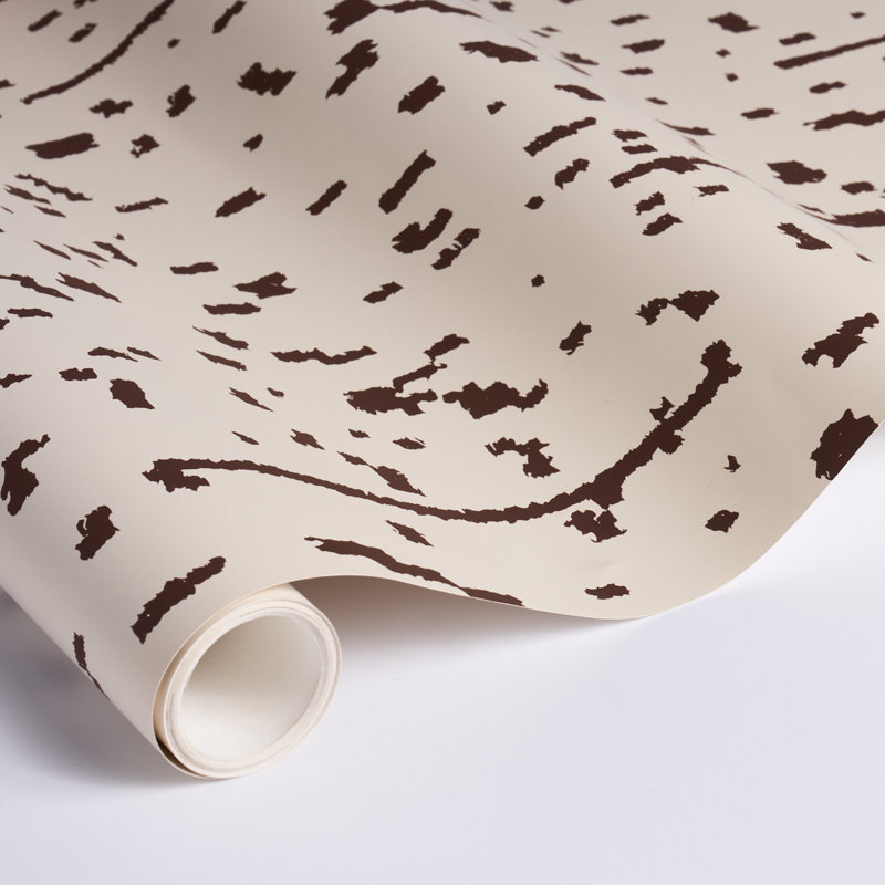 Schumacher x Miles Redd Bespotted Wallpaper, Brown 