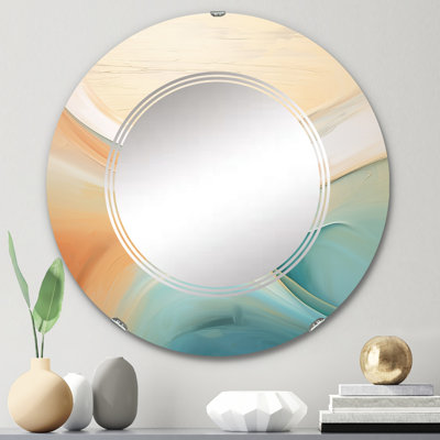 Craignagat - Miroir mural moderne rond