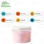  Pot transparent pour animal de compagnie de 300 ml avec couvercle plat, contenant de rangement rechargeable pour les produits de soins personnels, le rangement des aliments, l'organisation domestique et les fournitures d'artisanat (30)