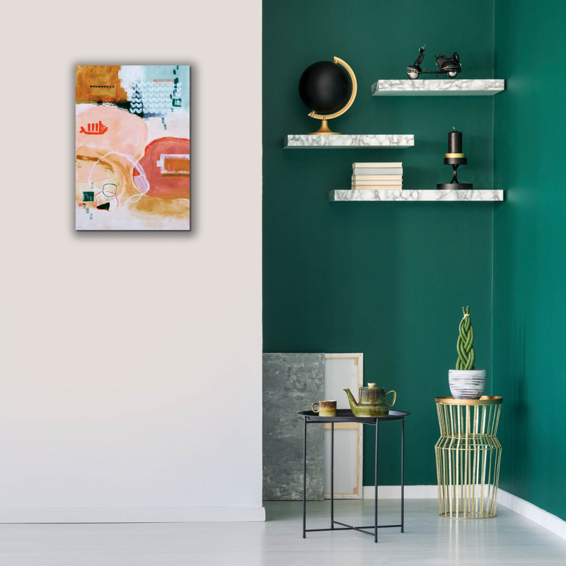  «Safe Passage» par Katherine Irvin, art mural sur toile, 18 po x 26 po