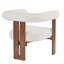 Chaise d'appoint moderne rembourrée avec accoudoirs ronds-1799366106