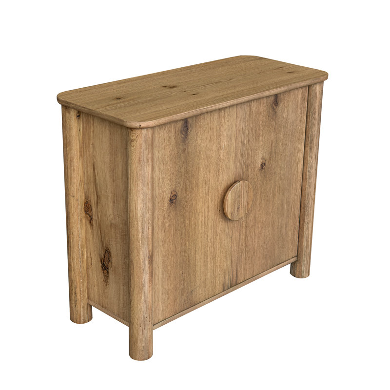 Heckman 2-Door Oak Sideboard, Brown
