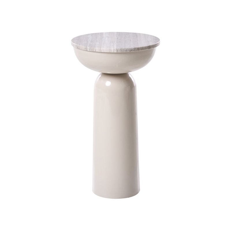 Pedestal End Table