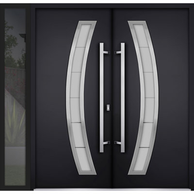 Deux 80'' Front Entry Doors