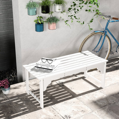 Chaise longue pliante pour deux adultes, idéale pour les espaces de détente en plein air, l 24,5 po x P 27,5 po, H 43 po, capacité de 264 lb.