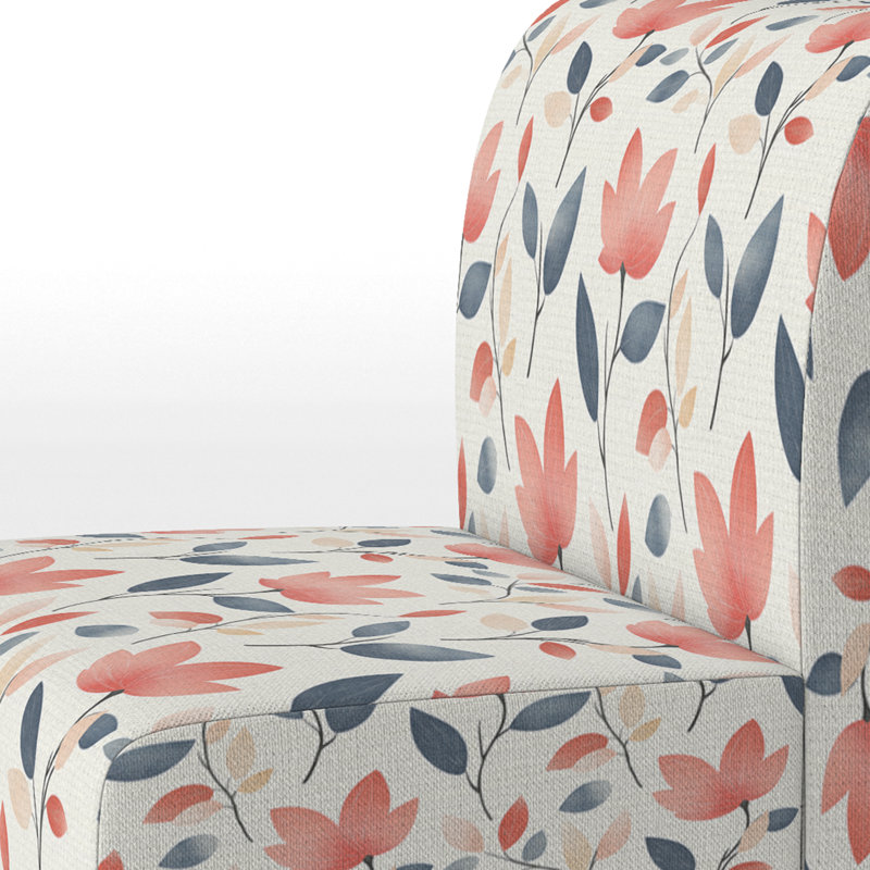Fauteuil de chambre Boho, Pantoufle sans accoudoirs