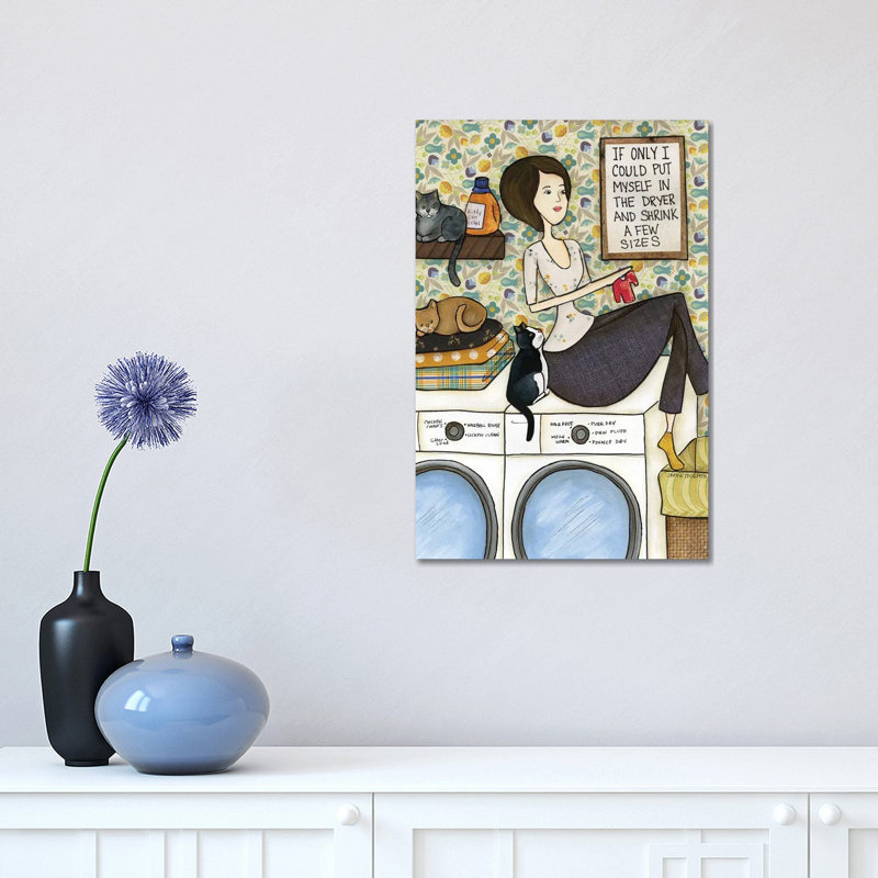 If Only by Jamie Morath - Print on Canvas, 45.72cm H x 30.48cm W x 1.91cm D, Wrapped Canvas