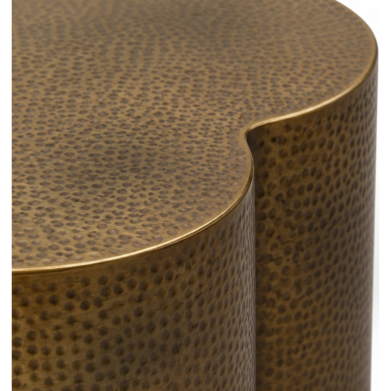 Table basse Lotus, Laiton