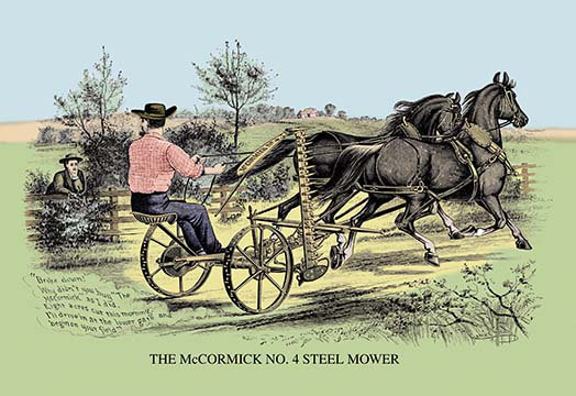 Tondeuse à peintures en acier mccormick no. 4