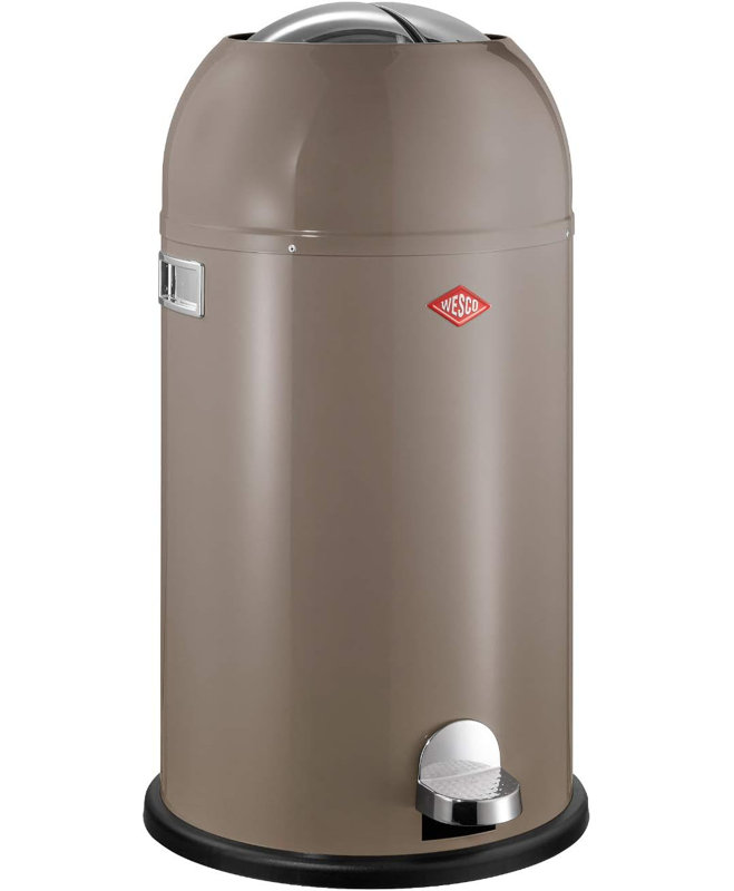 Kickmaster 33L Bin, Warm Grey