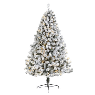 Lighted Artificial Fir Christmas Tree