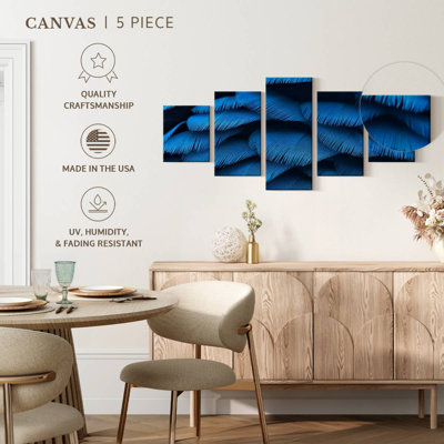 Blue Macaw Feathers