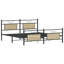 Metal Bed Frame Without Mattress-260523630-260523637