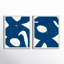 Blue Harmony Set Of 2 Print by Andrea Stokes-200792516-255811552