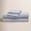 Navy French Ticking Crib Sheet