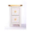 Pompey 35cm W Solid + Manufactured Wood Bedside Table-105189114