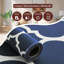 Machine Tufted Shag 40cm X 60cm Area Rug