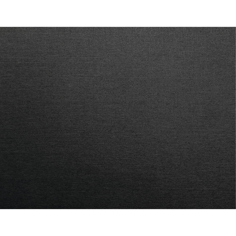 Polyfibre noir moderne, avec coussin et coussin inclus pour l'espace