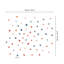 Abstract Non-Wall Damaging Wall Decal