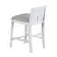 Ensemble de 2 chaises à hauteur de comptoir avec siège rembourré