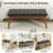 43.3'' W Tufted Faux Leather Upholstered Bench with Solid Wood Legs-1107456904