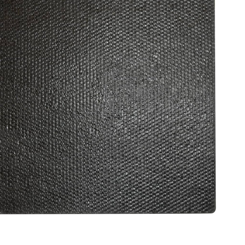 Non-Slip No Pattern Doormat, Brown, 80cm W x 100cm L